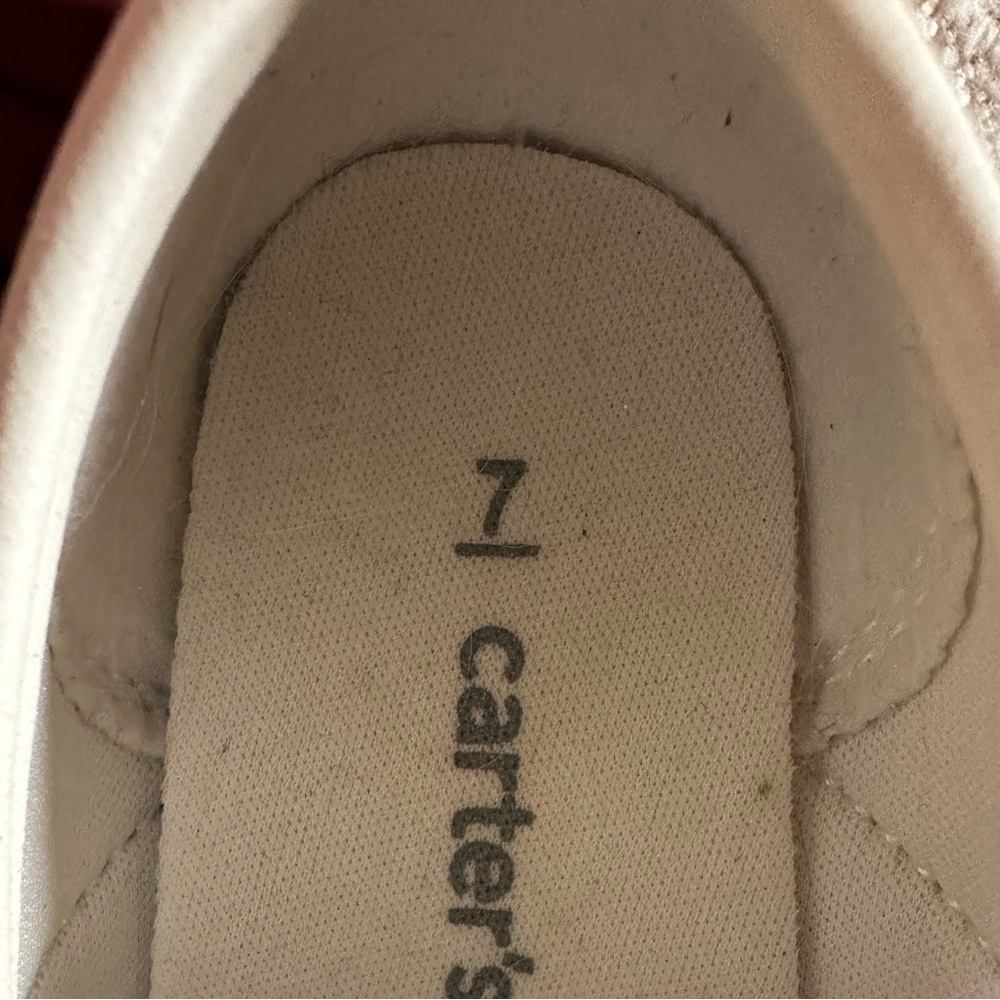 Carter’s Kid Bow Ballet Flat Shoe Size 7 - Picture 5 of 5